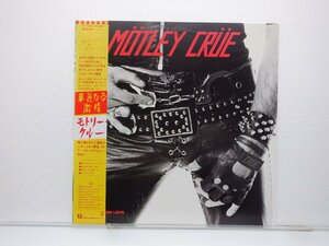 Motley Crue(モトリー・クルー)「Too Fast For Love(華麗なる激情)」LP（12インチ）/Elektra(P-11256)/Rock