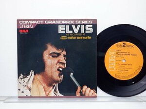 Elvis Presley「As Recorded At Madison Square Garden = エルヴィス・オン・ツアー」EP（7インチ）/RCA(SRA-102)/洋楽ロック