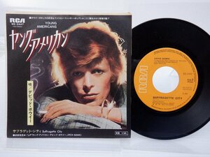 David Bowie(デヴィッド・ボウイ)「Young Americans(ヤング・アメリカン)」EP（7インチ）/RCA(SS-2447)/Rock