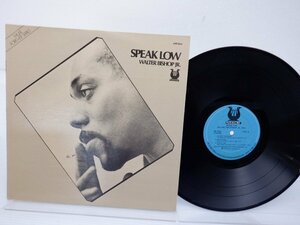 【US盤】Walter Bishop Jr. Trio「Speak Low」LP（12インチ）/Muse Records(MR 5066)/Jazz