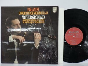 Arthur Grumiaux「Concerti Per Violino N. 1 & 4」LP（12インチ）/Philips(6500 411)/クラシック