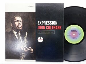 John Coltrane(ジョン・コルトレーン)「Expression(エクスプレッション)」LP（12インチ）/ABC Impulse!(YP-8570-AI)/ジャズ