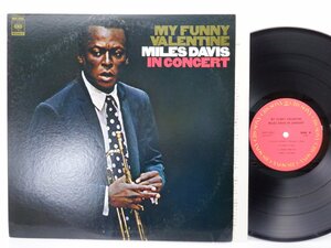 Miles Davis(マイルス・デイヴィス)「My Funny Valentine - Miles Davis In Concert」LP（12インチ）/CBS/Sony(18AP 2062)/ジャズ