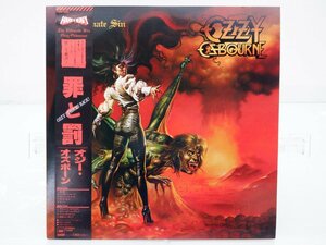 Ozzy Osbourne(オジー・オズボーン)「The Ultimate Sin(罪と罰)」LP（12インチ）/CBS/Sony(28AP 3145)/洋楽ロック