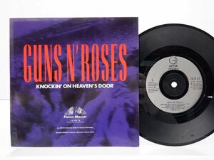 Guns N' Roses「Knockin' On Heaven's Door」EP（7インチ）/Geffen Records(GFS 21)/洋楽ロック