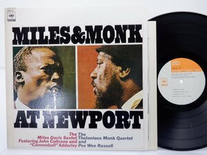 The Miles Davis Sextet「Miles & Monk At Newport」LP（12インチ）/CBS/Sony(15AP 541)/Jazz