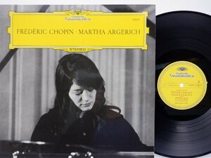 Frederic Chopin「Frederic Chopin ・ Martha Argerich」LP（12インチ）/Deutsche Grammophon(139 317)/クラシック