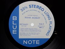 Hank Mobley「Another Workout」LP（12インチ）/Blue Note(BST 84431)/ジャズ_画像2