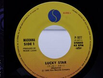 Madonna(マドンナ)「Lucky Star(ラッキー・スター)」EP（7インチ）/Sire(P-1877)/ポップス_画像2