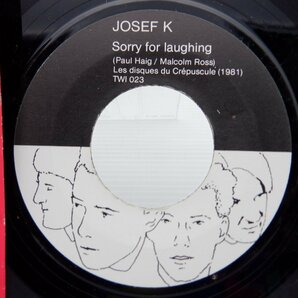 Josef K「Sorry For Laughing」EP（7インチ）/Les Disques Du Crepuscule(TWI 023)/洋楽ロックの画像2