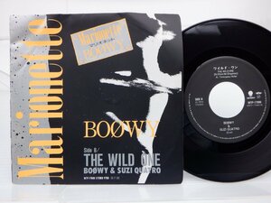 Boowy「Marionette = マリオネット / The Wild One」EP（7インチ）/Eastworld(WTP-17980)/邦楽ロック