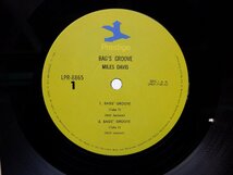 Miles Davis(マイルス・デイヴィス)「Bags Groove」LP（12インチ）/Prestige(LPR-8865)/Jazz_画像2