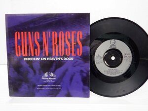 Guns N' Roses「Knockin' On Heaven's Door」EP（7インチ）/Geffen Records(GFS 21)/洋楽ロック