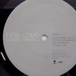 宇多田ヒカル「First Love(ファースト・ラブ)」LP（12インチ）/Eastworld Records(TOJT-24141-2)/ポップスの画像3