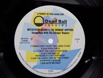 Mitsuyoshi Azuma & The Swinging Boppers「Swing Back With The Swingin' Boppers」LP（12インチ）/Dead Ball Records(DB-2503)/Blues_画像2