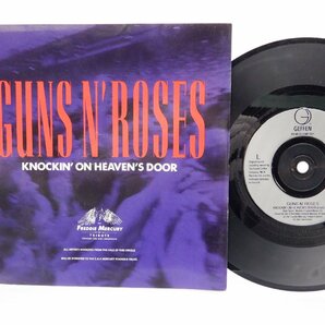 Guns N' Roses「Knockin' On Heaven's Door」EP（7インチ）/Geffen Records(GFS 21)/洋楽ロックの画像1