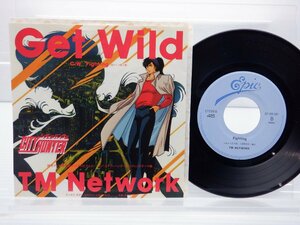 TM Network(ティーエム・ネットワーク)「Get Wild(ゲット・ワイルド)」EP（7インチ）/EPIC/SONY(07・5H-347)/アニメソング