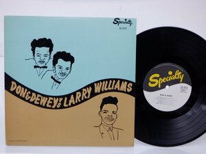 Don & Dewey「Don & Dewey Vs Larry Williams」LP（12インチ）/Specialty(VS-2012)/ファンクソウル