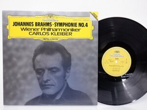 カルロス・クライバー「Brahms Symphonie No. 4」LP（12インチ）/Deutsche Grammophon(28MG0027)/クラシック