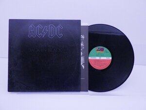 AC/DC「Back In Black(バック・イン・ブラック)」LP（12インチ）/Atlantic Records(P-10906A)/ロック