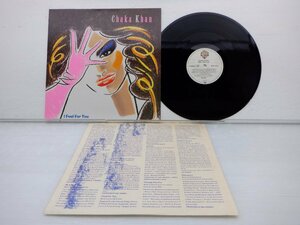 Chaka Khan「I Feel For You」LP（12インチ）/Warner Bros. Records(925 162-1)/洋楽ポップス