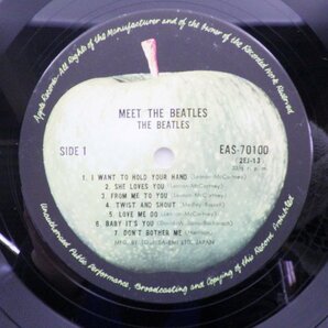 The Beatles(ビートルズ)「Meet The Beatles(ビートルズ！)」LP（12インチ）/Apple Records(EAS-70100)/洋楽ロックの画像2