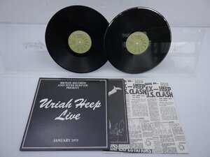 Uraih Heep(ユーライア・ヒープ)「Uriah Heep Live」LP（12インチ）/Bronze(PSS-273~4-BZ)/ロック