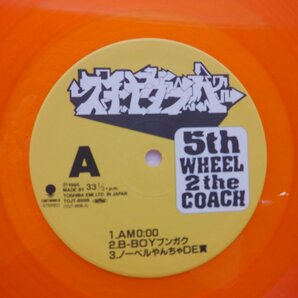 SCHADARAPARR(スチャダラパー)「5th Wheel 2 The Coach」LP（12インチ）/Eastworld Records(TOJT-8998~99)/ヒップホップの画像4