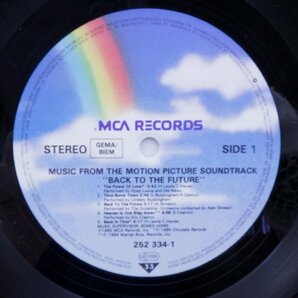 Various「Back To The Future (Music From The Motion Picture Soundtrack)」LP（12インチ）/MCA Records(MCA-6144)/Rockの画像2