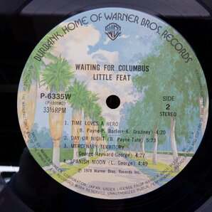 Little Feat「Waiting For Columbus」LP（12インチ）/Warner Bros. Records(P-6335-6W)/Rockの画像2