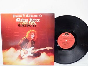 Yngwie J. Malmsteen's Rising Force「Marching Out」LP（12インチ）/Polydor(825 733-1 Y-1)/洋楽ロック