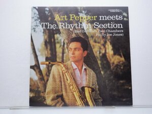Art Pepper「Meets The Rhythm Section」LP（12インチ）/Contemporary Records(S7532)/Jazz