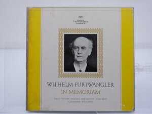 WILHELM FURTWANGLER「IN MEMORIAM GERMAN DGG BOX」LP(KL 27/31)/クラシック