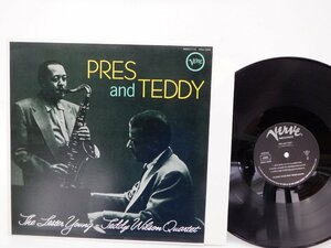 The Lester Young-Teddy Wilson Quartet「Pres And Teddy」LP（12インチ）/Verve Records(23MJ 3099)/Jazz