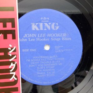 John Lee Hooker「Sings Blues」LP（12インチ）/King Records(VS-1030)/ブルースの画像2