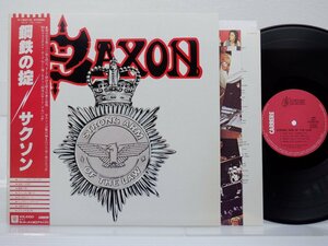 【帯付】Saxon(サクソン)「Strong Arm Of The Law」LP（12インチ）/Carrere(P-10971G)/Rock