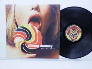 Sprung Monkey「Get A Taste」LP（12インチ）/Loquacious(HUSH011)/洋楽ロック