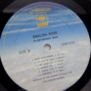 【国内盤】Fleetwood Mac(フリートウッド・マック)「English Rose」LP（12インチ）/CBS/Sony(15AP 633)/Rockの画像2