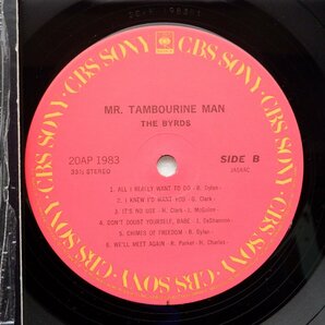 The Byrds「Mr. Tambourine Man」LP（12インチ）/CBS/Sony(20AP 1983)/洋楽ロックの画像2