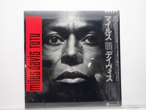 【帯付】Miles Davis(マイルス・デイヴィス)「Tutu」LP（12インチ）/Warner Bros. Records(P-13379)/Jazz