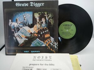 Grave Digger 「War Games」LP（12インチ）/Combat(MX 8092)/洋楽ロック