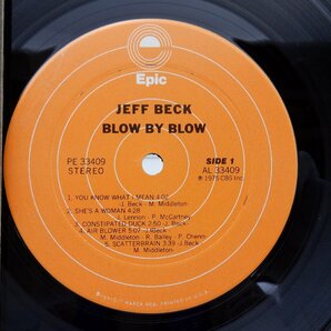 Jeff Beck「Blow By Blow」LP（12インチ）/Epic(PE 33409)/洋楽ロックの画像2