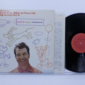 The Dave Brubeck Quartet「Dave Digs Disney」LP（12インチ）/CBS/Sony(20AP 1455)/Jazzの画像1