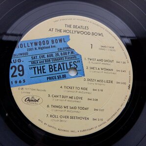 The Beatles(ビートルズ)「The Beatles At The Hollywood Bowl」LP（12インチ）/Capitol Records(SMAS-11638)/洋楽ロックの画像2