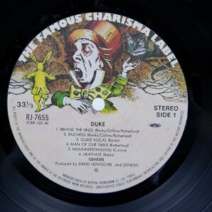Genesis(ジェネシス)「Duke(デューク)」LP（12インチ）/Charisma(RJ-7655)/Rockの画像2