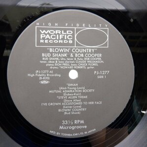 Bud Shank「Blowin' Country」LP（12インチ）/World Pacific Records(PJ-1277)/ジャズの画像2