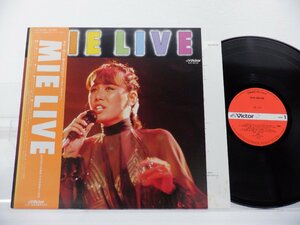 Mie「Mie Live」LP（12インチ）/Victor(SJX-30133)/邦楽ポップス