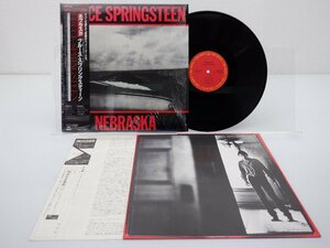 Bruce Springsteen「Nebraska」LP（12インチ）/CBS/Sony(25AP 2440)/洋楽ロック