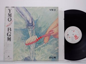 Yellow Magic Orchestra(イエロー・マジック・オーケストラ)「BGM」LP（12インチ）/Alfa(ALR-28015)/テクノ