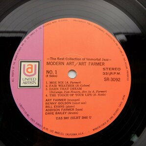 Art Farmer「Modern Art」LP（12インチ）/United Artists Records(SR 3092)/Jazzの画像2